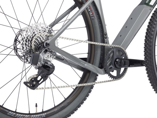 3T Bici Gravel eléctrica Exploro RaceMax Boost XPLR Carbon 27,5" emerald - emerald-grey/XL