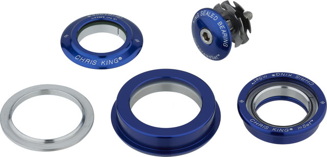 Chris King Juego de dirección InSet i2 ZS44/28,6 - ZS56/40 GripLock - navy/1 1/8" - 1,5" tapered/ZS44/28,6 - ZS56/40
