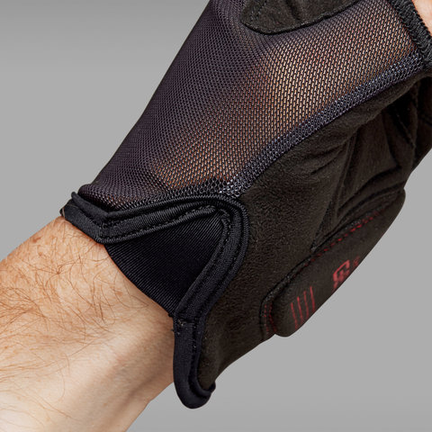 GripGrab Guantes de medio dedo Solara Lightweight Padded Tan Through - black/M