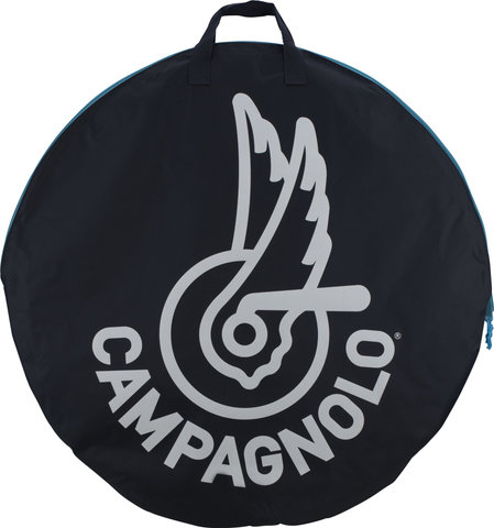 Campagnolo Bora WTO 33 Carbon Disc Center Lock 28" Laufradsatz - black-dark label/28" Satz (VR 12x100 + HR 12x142) Campa