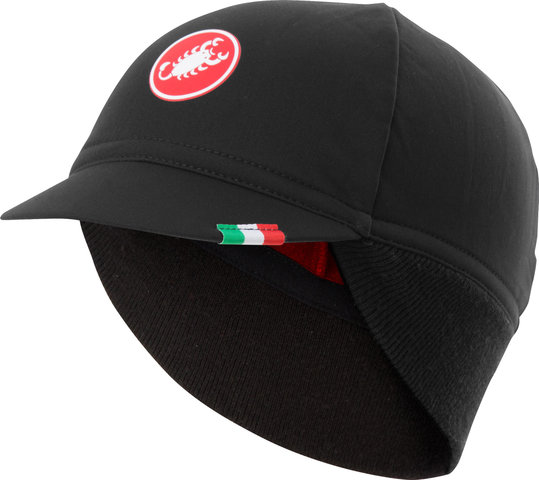 Castelli Difesa Thermal Thermo-Helmmütze - black red | one size