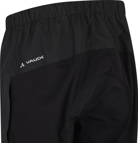 VAUDE Mens Kuro Rain Pants - black/M