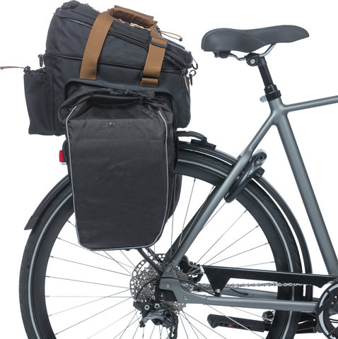 Basil Trunk bag XL Pro MIK - black-slate | 36 l