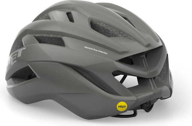 MET Trenta 2 Road Bike Helmet - absolute gray matte | 52 - 56 cm