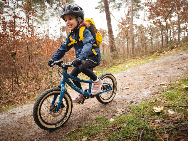 SUPURB BO16 16" Kinderfahrrad - badger blue/16"