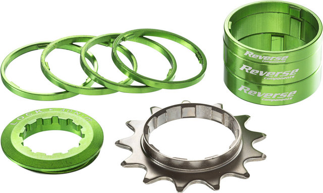 REVERSE Components Kit de vitesses simples HG 13T - green/pignon unique