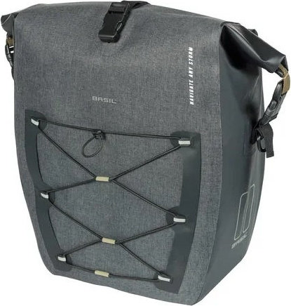 Basil Navigator Storm MIK Side L Fahrradtasche - schwarz/31 l
