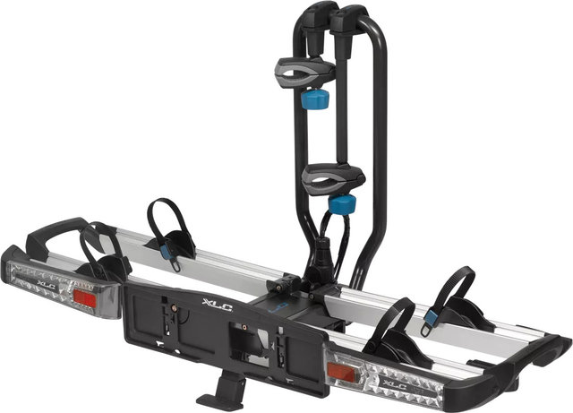 XLC Fahrradträger Azura Xtra WT VC-C10 für 2 Räder - schwarz-silber