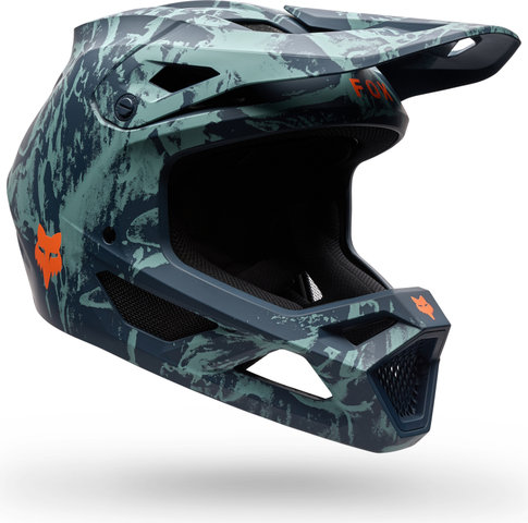 Fox Head Youth Rampage Image Print MIPS Full-face Children's Helmet - arctic blue | 51 - 52 cm