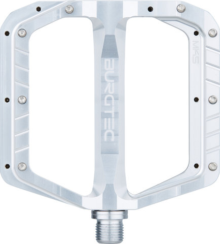 Burgtec Penthouse Flat MK5 Plattformpedale - rhodium silver