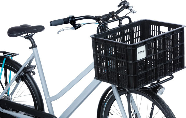 Basil Crate L Panier de vélo - noir/40 
