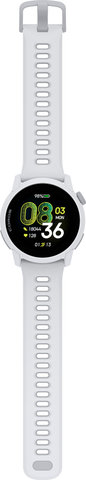 Coros Pace 4 mit Silikon-Armband Multisport Smartwatch - white