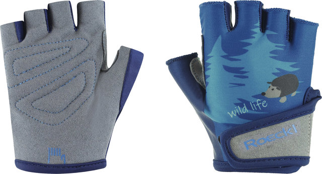 Roeckl Turgi Kids Half-Finger Gloves - tide blue/4/XXS