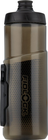 FIDLOCK Bidón TWIST 600 ml con bottle connector - negro-transparente/600 