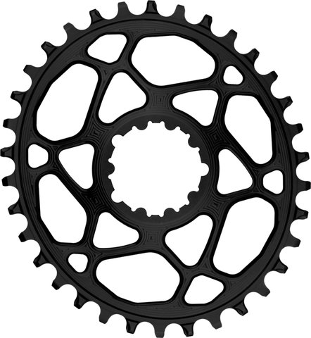 absoluteBLACK Plato Oval para SRAM Direct Mount 6 mm Offset - black/34 