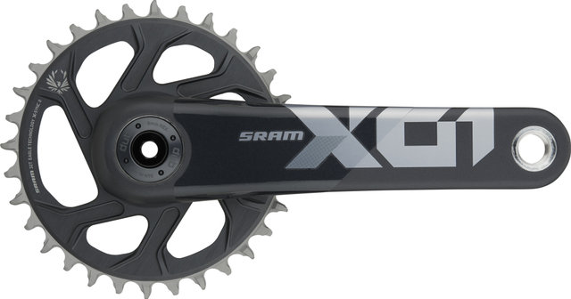 SRAM Juego de bielas X01 Eagle CL55 DUB DM 12 velocidades Carbon - lunar-polar/170,0 mm