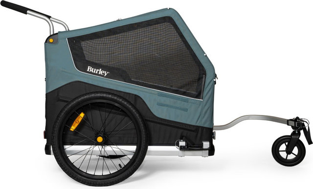 Burley Remolque para perros Bark Ranger XL - turquoise mate | 20"