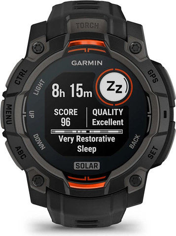 Garmin Instinct 3 45 mm GPS multisport smartwatch - black
