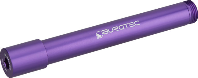 Burgtec Eje Pasante Delantero para Horquilla ÖHLINS DH38 / DH38 m.1 / DH38 m.2 - purple pain