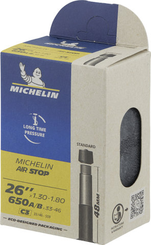 Michelin Schlauch C3 Airstop für 26" - universal/33-559 bis 46-559/AV/26 x 1,3-1,8 AV 48 mm/48 mm