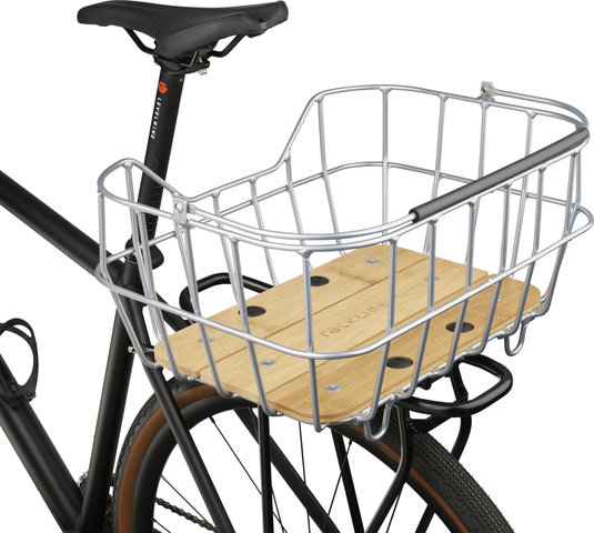 Racktime Corbeille pour Vélo Baskit Breeze 2.0 - argenté