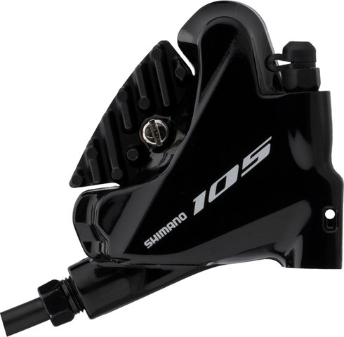 Shimano 105 Bremssattel BR-R7070 mit Resinbelag - silky black/Hinterrad/ohne