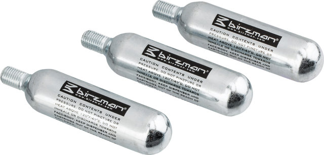 Birzman Cartuchos CO2 de repuesto con rosca 16 g - 3 piezas - universal