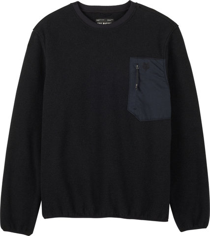 Fox Head Survivalist Sherpa Fleece Crew Sweater - black/M