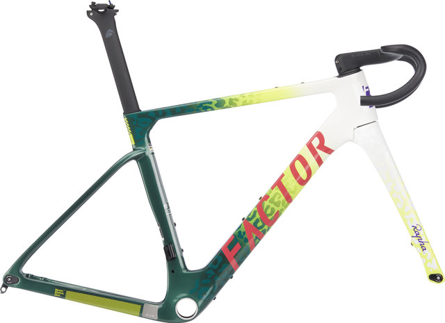 Factor Kit de cuadro de carbono limitado OSTRO Gravel V.A.M. Disc Amani - amani limited edition/54 cm, T47a DUB