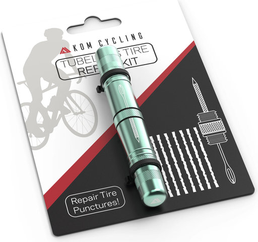 KOM Cycling Herramienta de reparación de neumáticos - celeste