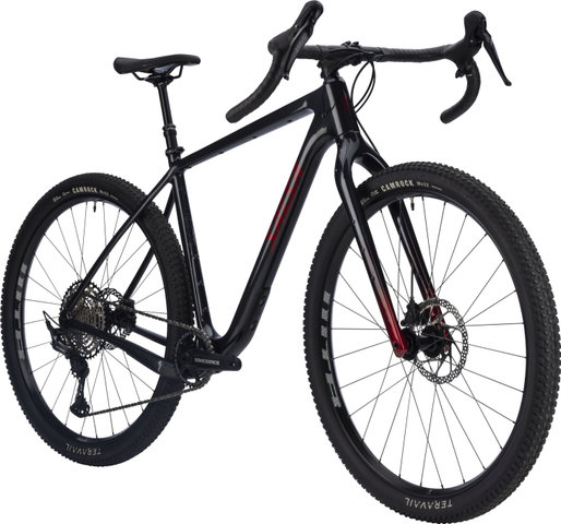 Salsa Vélo de gravel Cutthroat Carbon GRX610 28" - smoke black | 28" | 170,0 mm | L