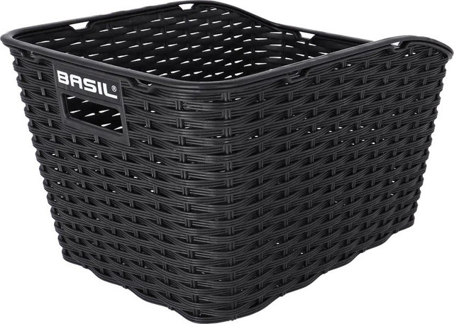 Basil Weave WP Panier de vélo - noir