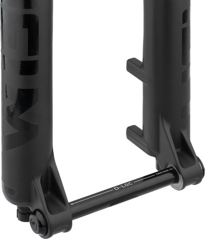 Cane Creek Fourche à Suspension Helm MKII Air 29" Boost - gloss black/Axe Traversant 15 mm/150 /51 /1 1/8" - 1,5" tapered/29"/110 mm
