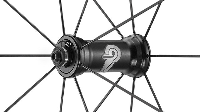 Campagnolo Juego de ruedas Scirocco C17 - black/100 mm/130 mm/28"/Shimano carretera/100 mm/Shimano carretera/100 mm/130 mm
