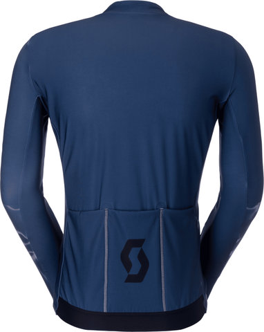 Scott Pro Mid L/S Trikot - dusk blue-fog blue | S