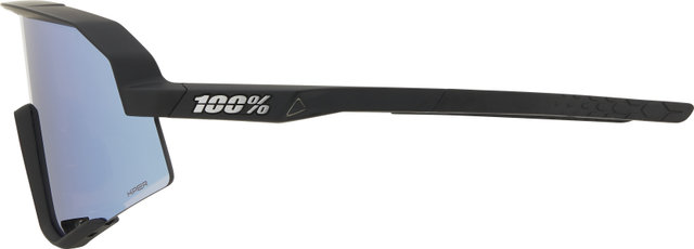100% Slendale Hiper Sportbrille - matte black/hiper blue multilayer mirror