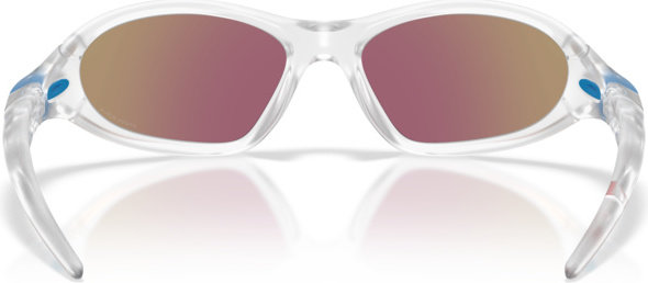 Oakley Lunettes de sport Portal Jacket - matte clear | prizm sapphire