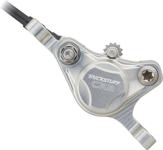 Trickstuff Piccola Carbon v+h ensemble frein à disque Flatmount / Postmount - argenté-noir/Ensemble/gauche/droite (spécifique)