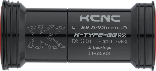 KCNC Pressfit Innenlager 41 x 92 mm - schwarz/Pressfit