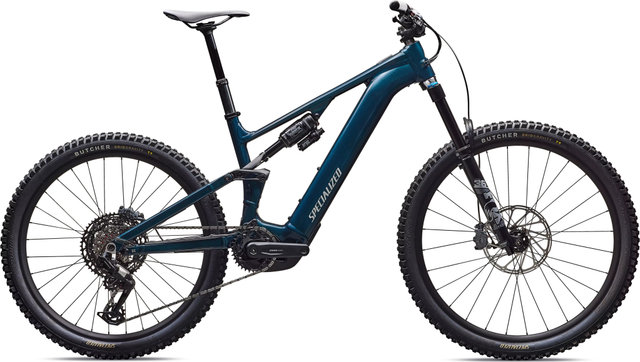 Specialized Bicicleta de Montaña Eléctrica Turbo Levo 4 Comp Alloy 29"/27,5" - gloss deep lake metallic-dune white/155,0 mm/160 /44 /L/29" (delantero), 27,5" (trasero)