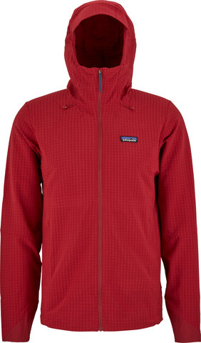 Patagonia Chaqueta con capucha R1 TechFace Hoody - wax red/M Patagonia Chaqueta con capucha R1 TechFace Hoody - wax red/M