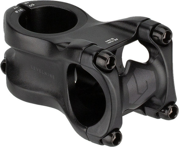 LEVELNINE Team AM MTB Stealth 31.8 Vorbau - black stealth/50 mm 6°
