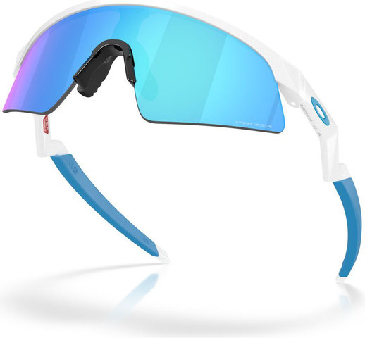Oakley Gafas deportivas para niños Resistor Sweep - polished white/prizm sapphire