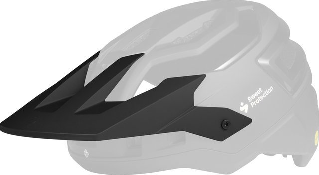 Sweet Protection Visière de rechange pour casque Bushwhacker 2Vi MIPS - matte black