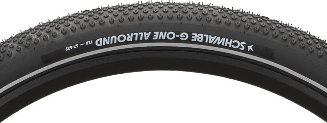 Schwalbe G-One Allround Green RaceGuard E-25 TLR 28" Folding Tyre - black reflex | 57 mm | 57-622 | 2.25 | 28 