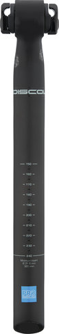 PRO Discover Short Di2 Carbon Sattelstütze - schwarz/31,6 mm/320 mm/20 mm