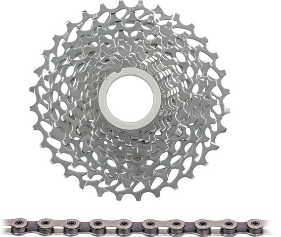 SRAM Set de desgaste Force PG-1170 cassette + PC-1170 cadena de 11 velocida - silver/114/11-25
