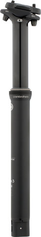 crankbrothers Highline 3 100 mm Sattelstütze - black/370 mm/30,9 mm/1-fach/0 mm