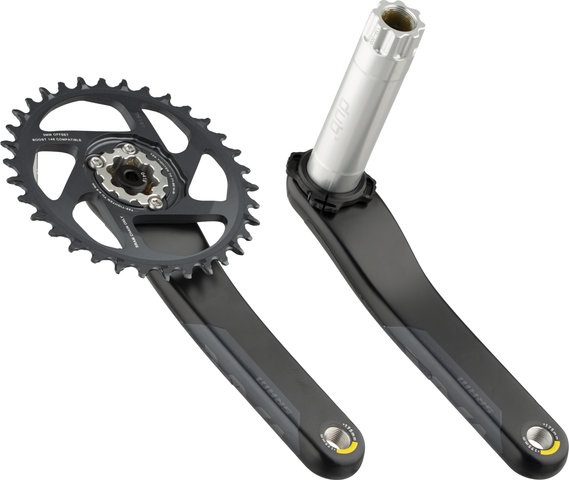 SRAM Set de Pédalier XX1 Eagle AXS DUB Boost 12 vitesses - grey/175,0 mm
