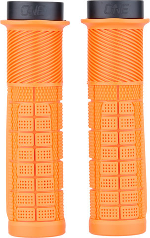 OneUp Components Thick Lock-On Lenkergriffe - orange/138 mm